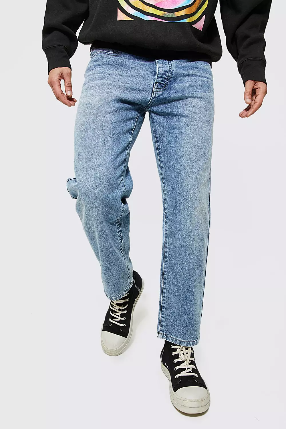 Men's cropped store jeans